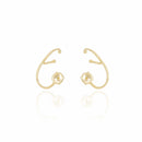 18K Gold Plated Piercing Stud