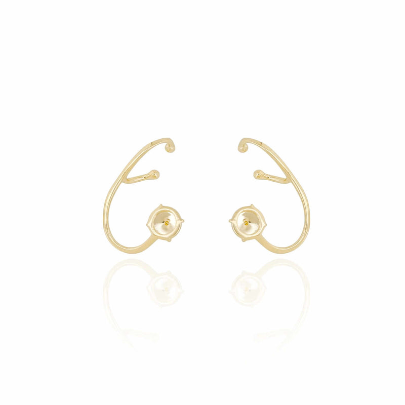 Ear Cuff Tarraxa Piercing Banhado a Ouro 18K