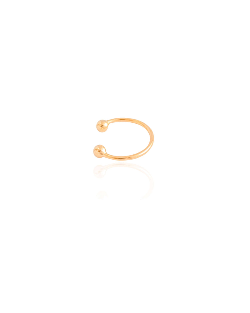 18K Gold Plated Wire Piercing fake