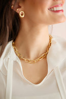 Boucles d’oreilles Anneau Infini