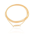 Gold Plated Guitar String Bracelet