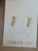 Boucles d’oreilles Cascade de Zircones
