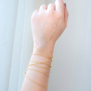 Gold Plated Guitar String Bracelet