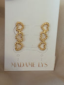 Earcuff Cœurs Entrelacés