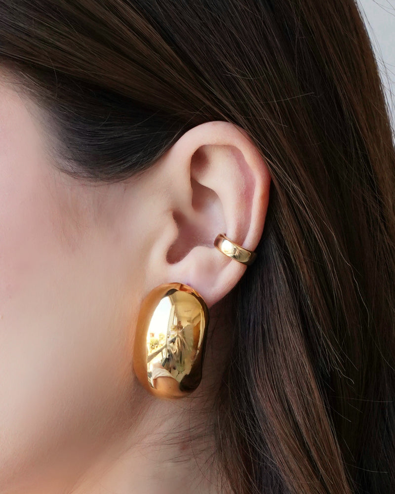 Fake piercing gold Plated