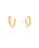 18K Gold Plated Smooth Double Line Ear Cuff