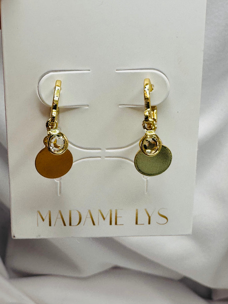 Boucles d’oreilles Créoles Charme