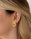 Boucles d’oreilles Boucles Texturées