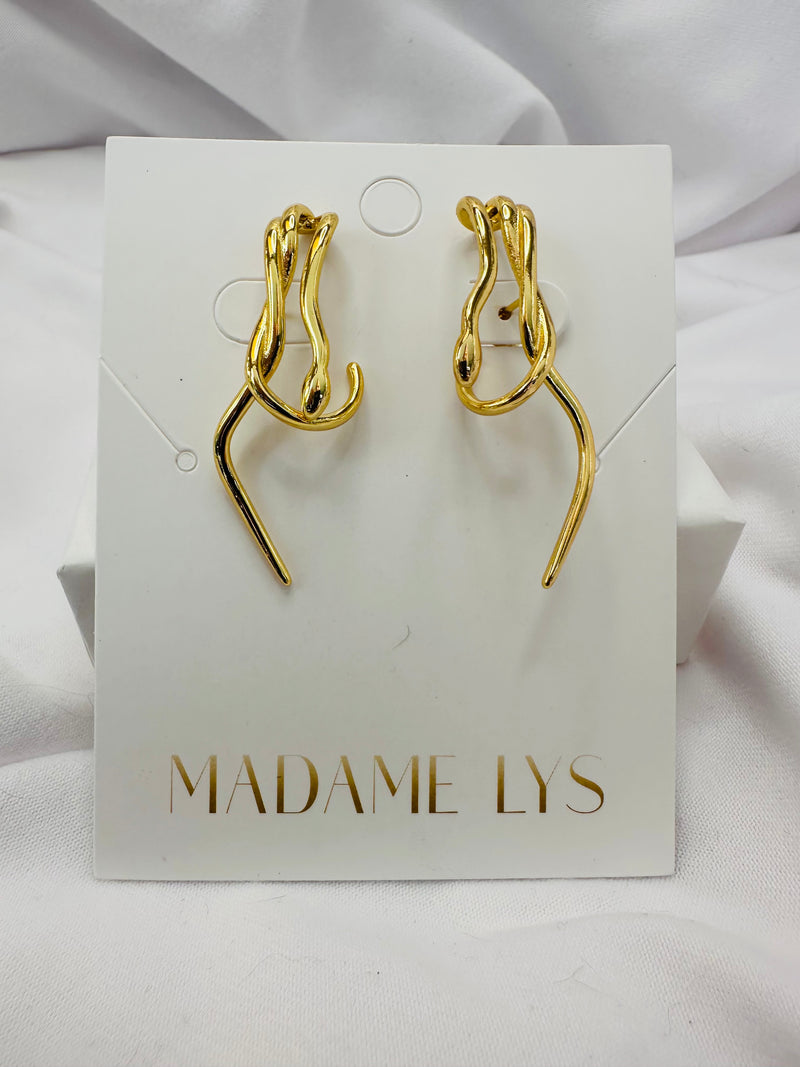 Boucles d’oreilles Lignes Fluides