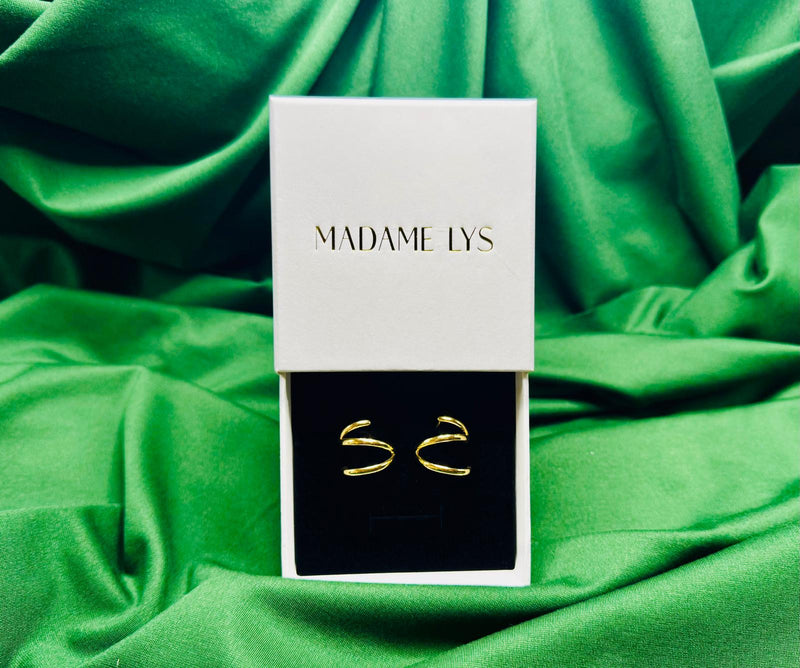 18K Gold Plated Smooth Ear Cuff