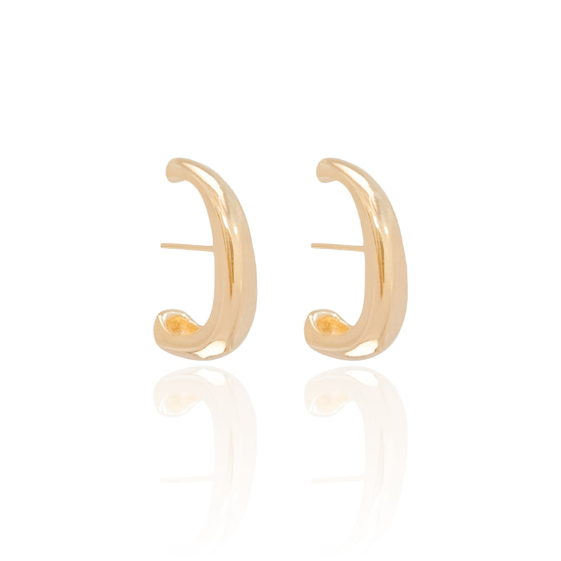 18K Gold Plated Smooth Ear Hook