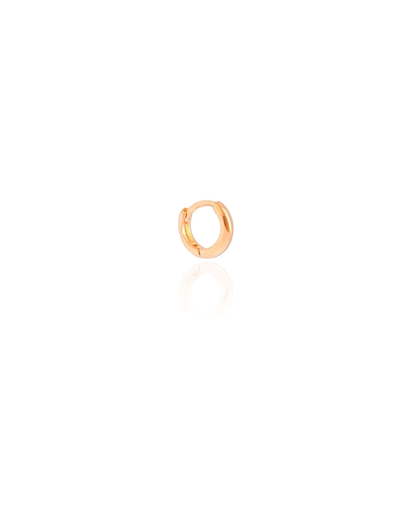 1.0 cm Smooth Helix Piercing 18K Gold Plated