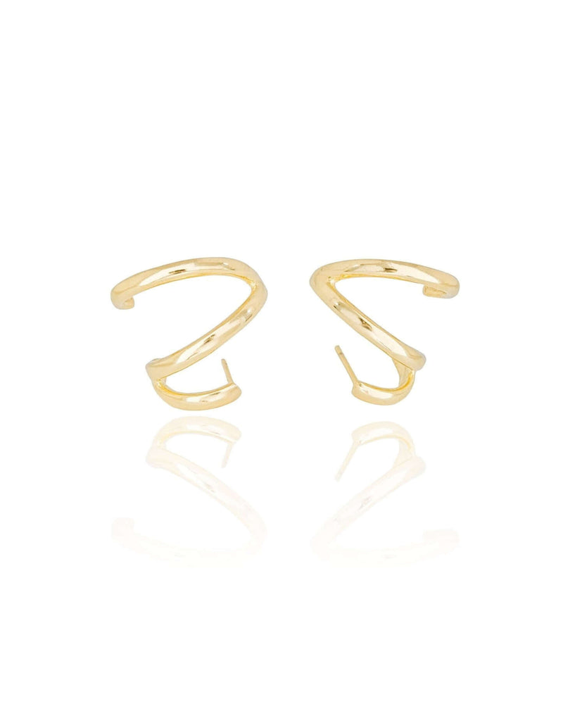 18K Gold Plated Smooth Ear Cuff