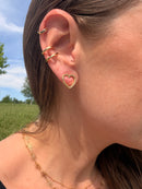 Boucles d’oreilles Cœur Précieux