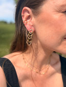 Boucles d’oreilles Cœurs Entrelacés