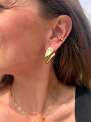 Boucles d’oreilles Ondulation Dorée