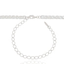 Riviera Crystal Choker in White Rhodium