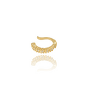 Faux piercing zircone plaqué or
