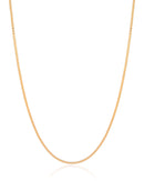 18K Gold Plated 1mm Venetian Chain Necklace