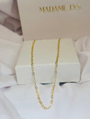 Collier Ras-du-Cou Maillons Cœur