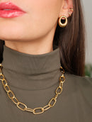 Boucles d’oreilles Anneau Infini