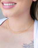 Gold Plated Guitar String Bracelet