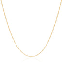 Singapore Chain Necklace – 18K Gold Plated
