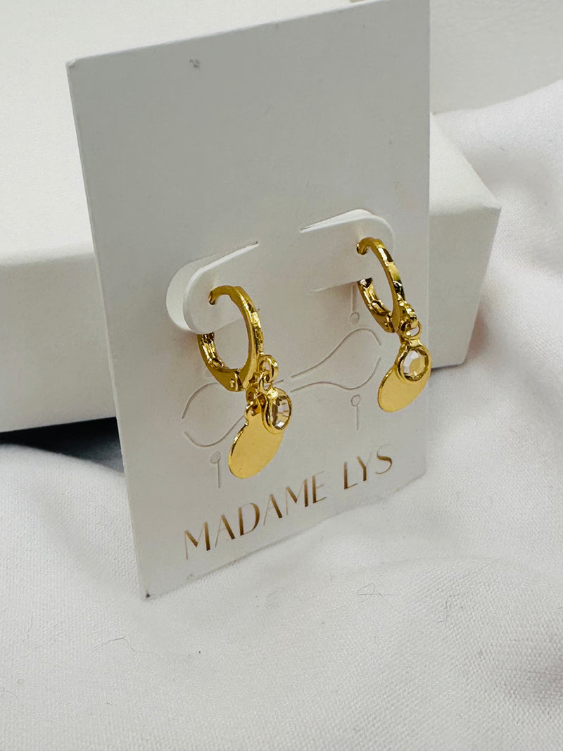 Boucles d’oreilles Créoles Charme