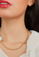 Collier Boules 5mm, 35cm