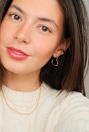 Boucles d’oreilles Créoles Cœur Détails