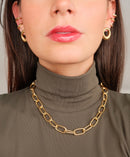 Boucles d’oreilles Anneau Infini