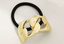Gold Link Hair Tie
