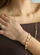 Collier Ras-du-Cou Maillons Cœur 60cm