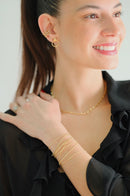 Gold Plated Guitar String Bracelet