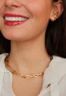 Collier à Maillons Dorés