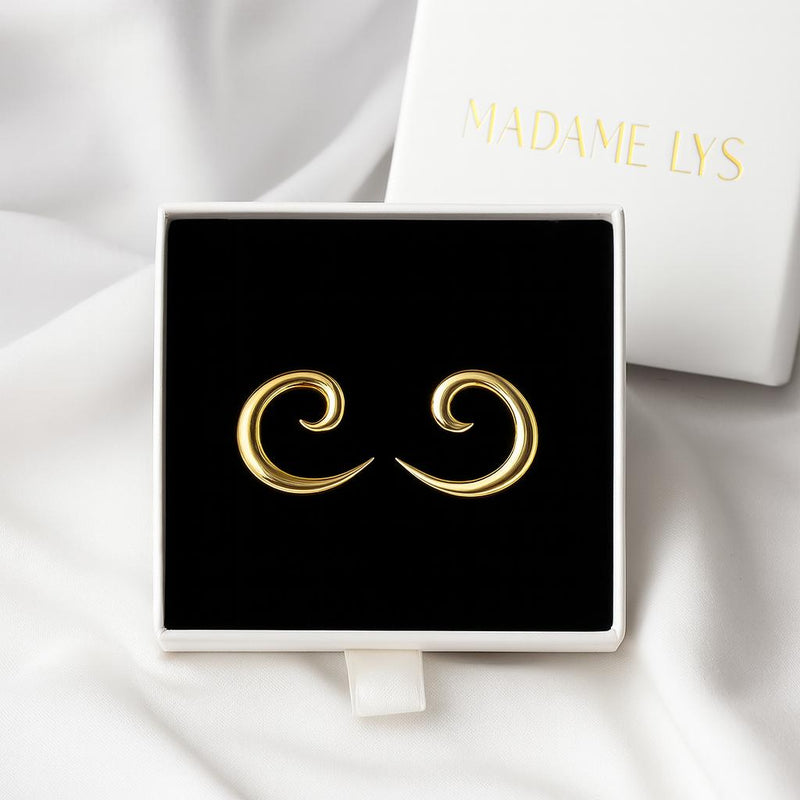 Boucle d’oreille spiral Grand