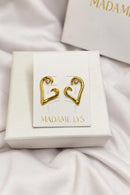 Boucles d’oreilles Cœur Zircone