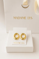 Boucles d’oreilles Anneau Infini