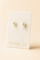 Boucle d’oreille perle Grand