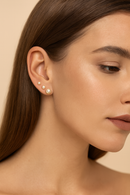 Boucle d’oreille perle Grand