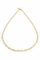 Collier Ras-du-Cou Maillons Cœur 60cm